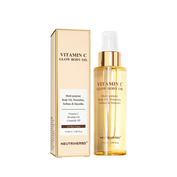 Vitamin C glow body oil