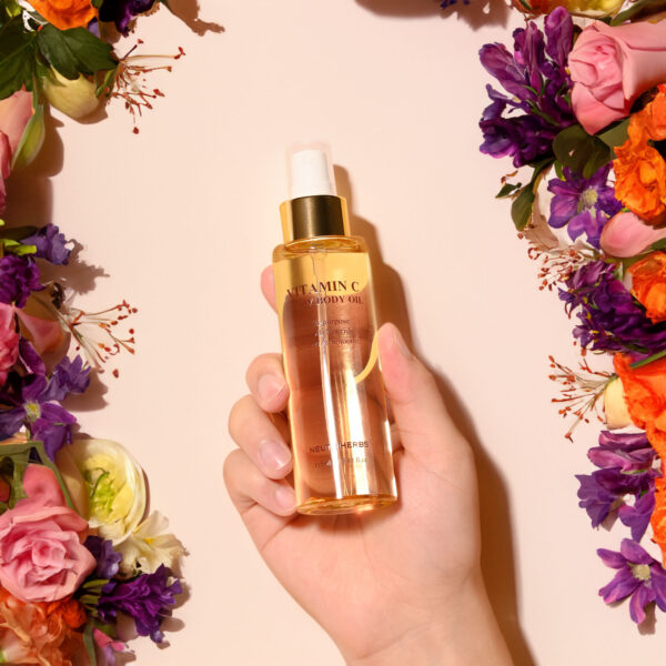 Vitamin C glow body oil