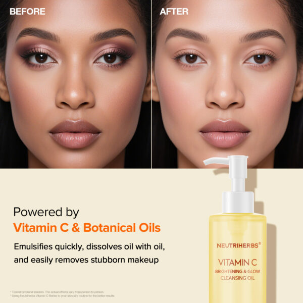 Vitamin C cleansing oil