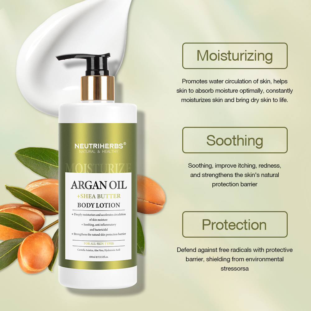 Neutriherbs ARGAN OIL BODY LOTION-400ML