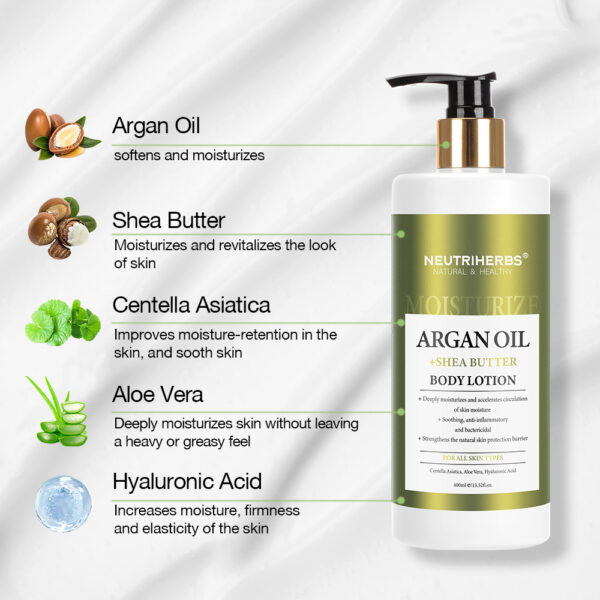 Argan oil body lotion