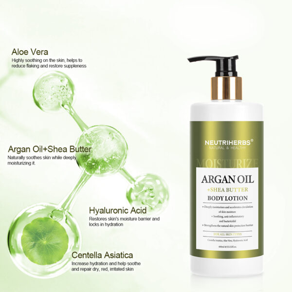 Argan oil body lotion