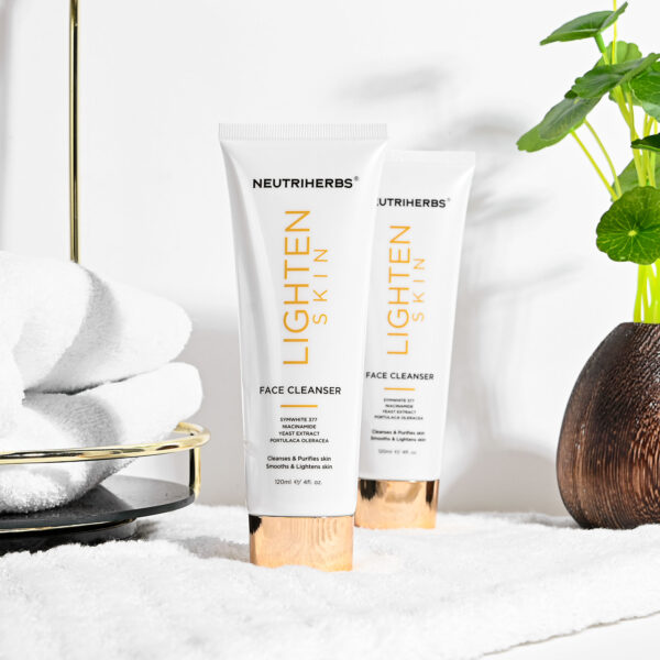 Lighten skin cleanser