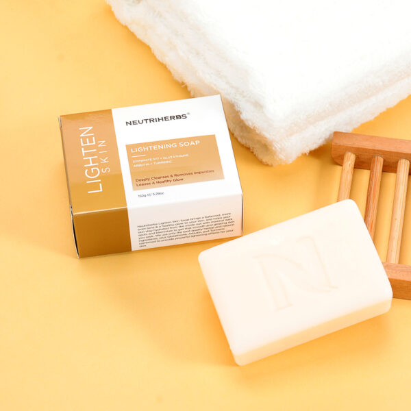 Lighten skin soap