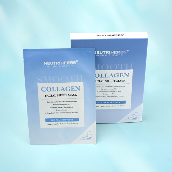 Collagen facial sheet mask