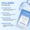 Collagen facial sheet mask