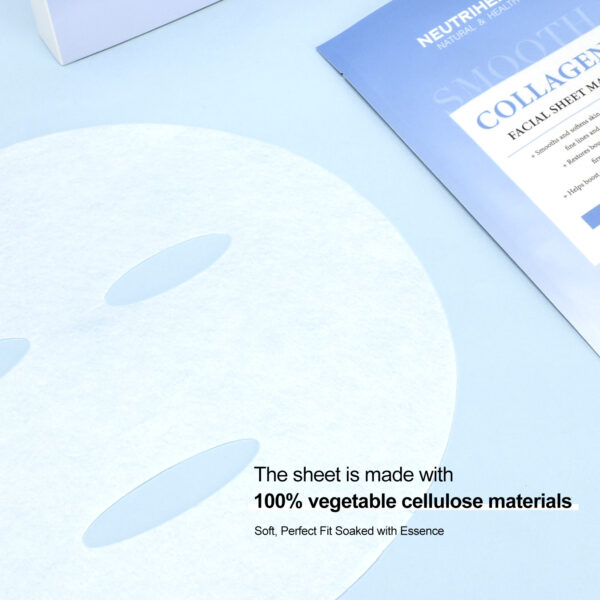 Collagen facial sheet mask
