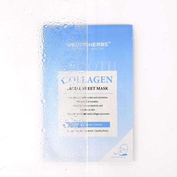 Collagen facial sheet mask