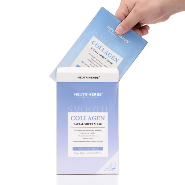 Collagen facial sheet mask
