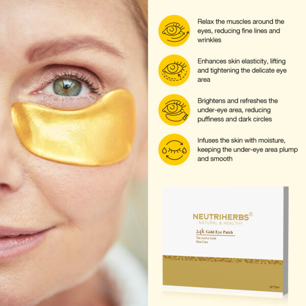 24K gold eye patch