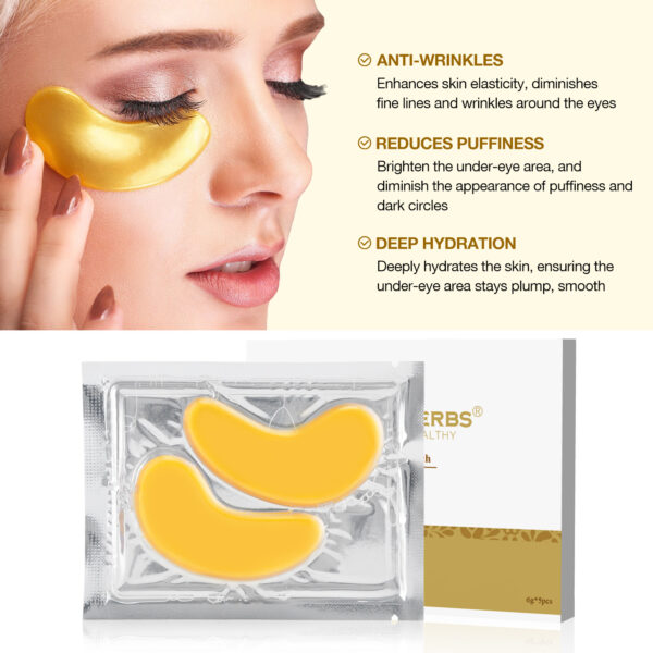 24K gold eye patch