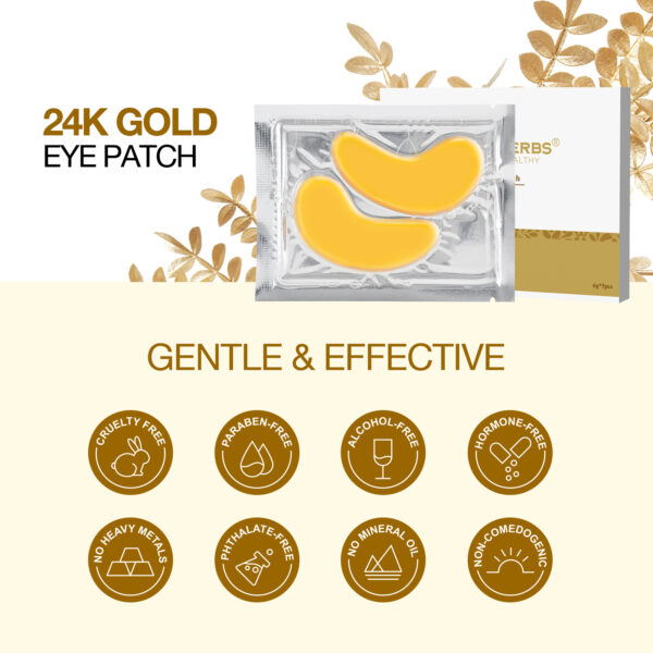 24K gold eye patch