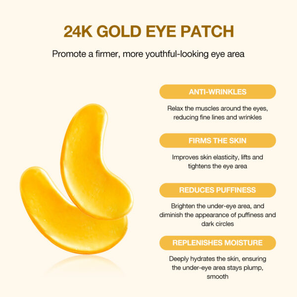 24K gold eye patch
