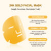 24K gold facial mask