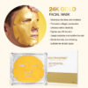 24K gold facial mask