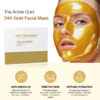 24K gold facial mask