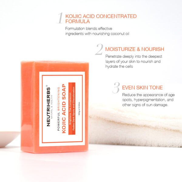 Kojic acid soap