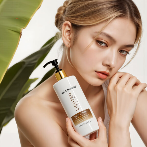 Lighten skin body lotion