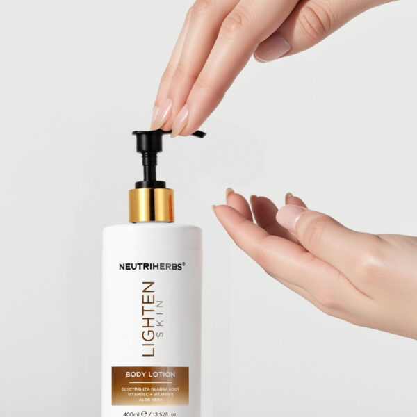 Lighten skin body lotion