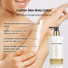 Lighten skin body lotion