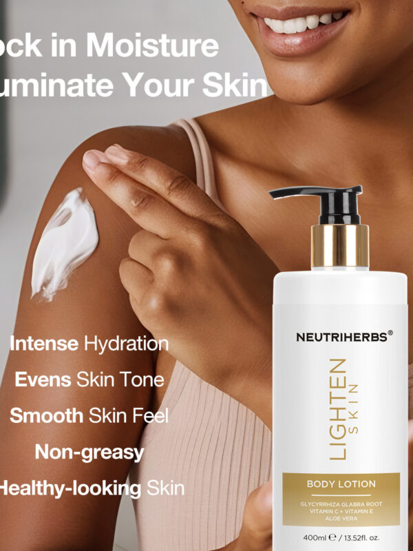 Lighten skin body lotion