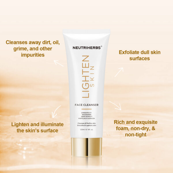 Lighten skin cleanser