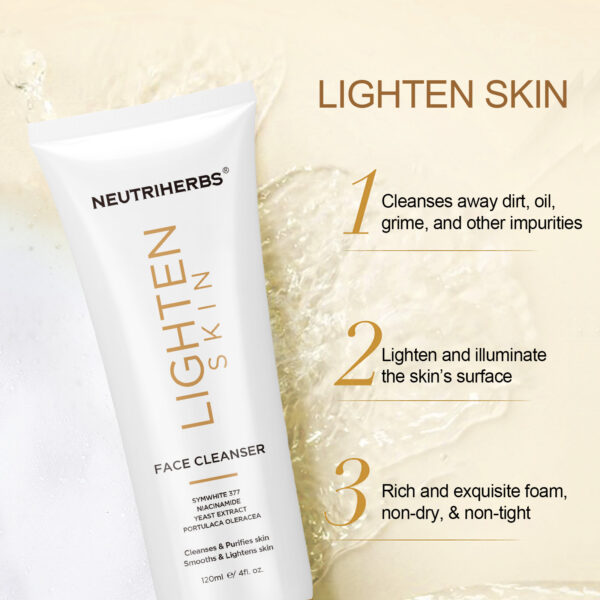 Lighten skin cleanser
