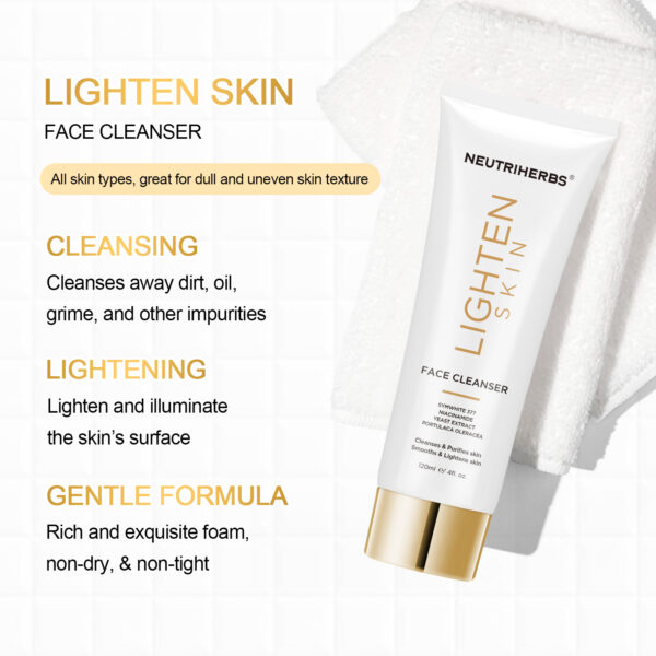 Lighten skin cleanser