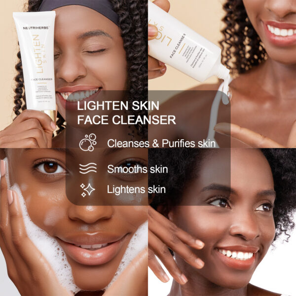 Lighten skin cleanser