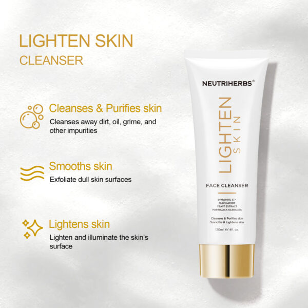 Lighten skin cleanser