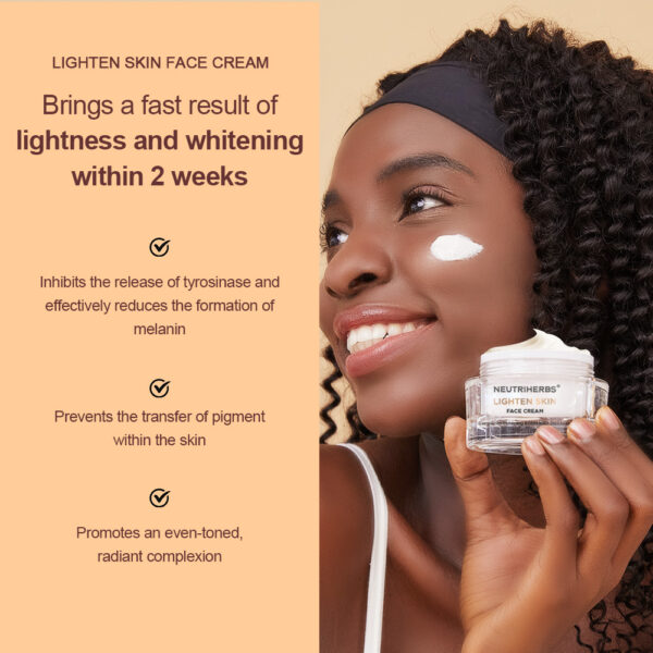 Lighten skin face cream