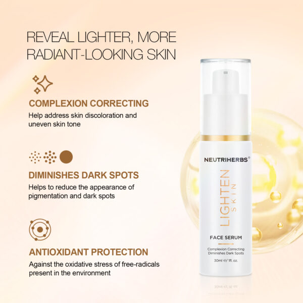 Lighten skin face serum
