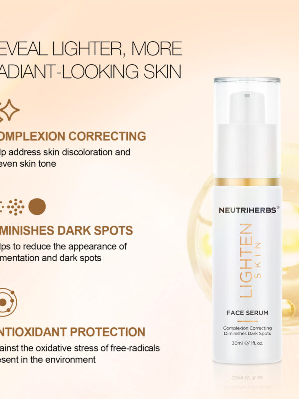 Lighten skin face serum