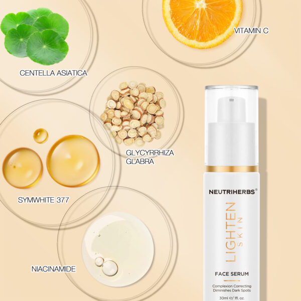 Lighten skin face serum