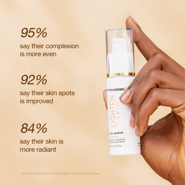 Lighten skin face serum