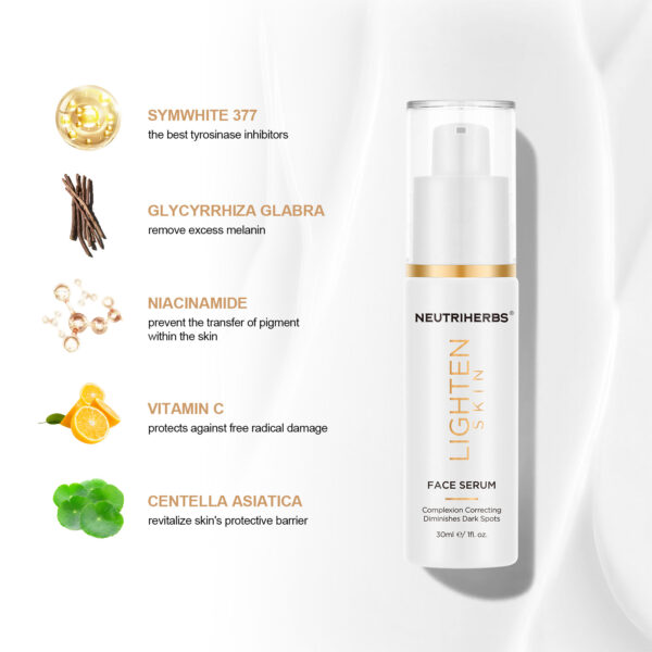 Lighten skin face serum