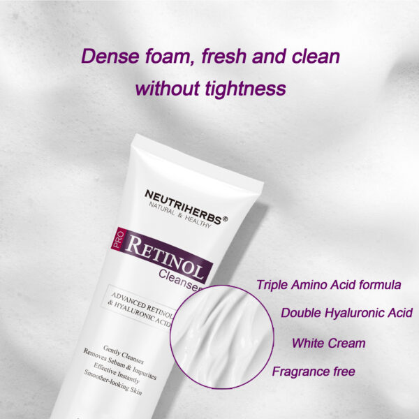 Retinol cleanser