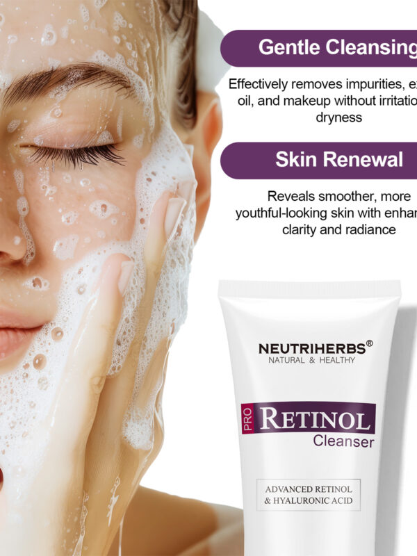 Retinol cleanser