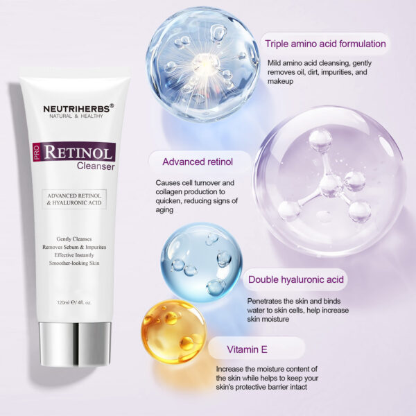 Retinol cleanser