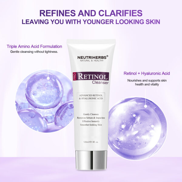 Retinol cleanser