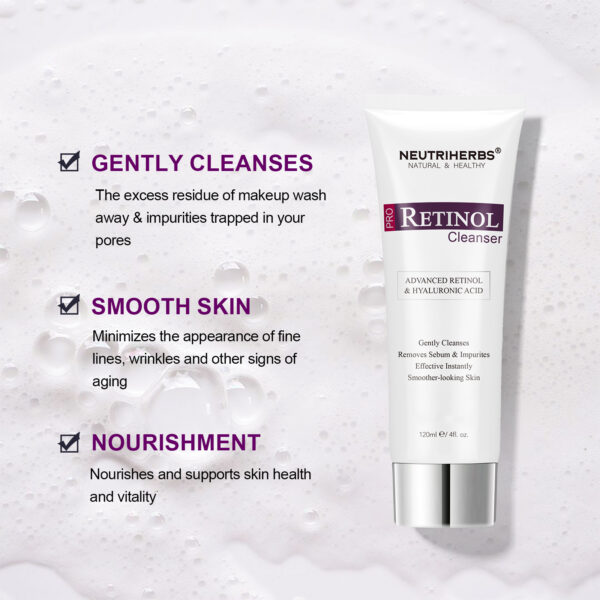 Retinol cleanser