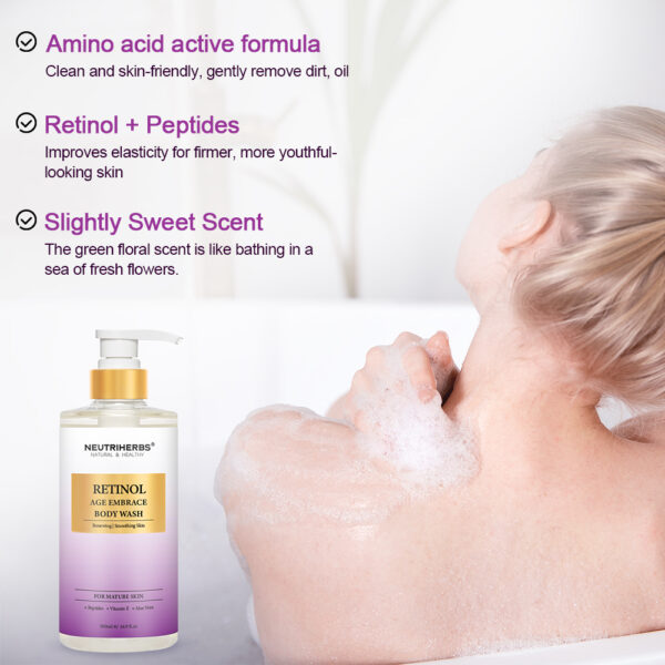 Retinol body wash