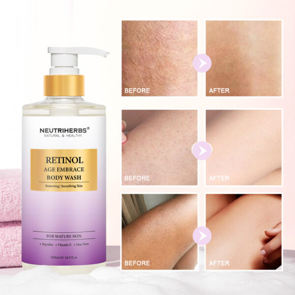 Retinol body wash