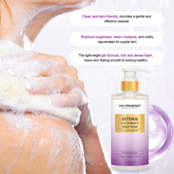 Retinol body wash