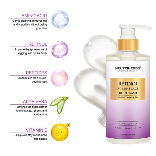 Retinol body wash