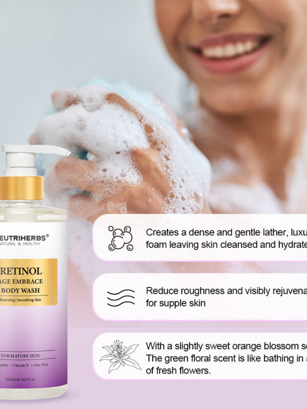 Retinol body wash