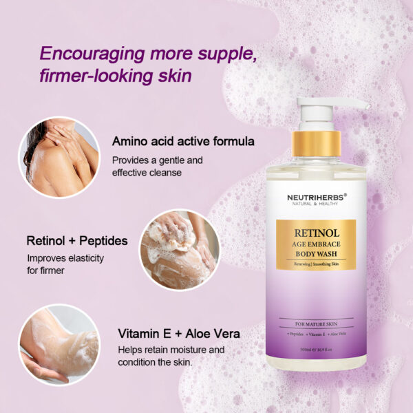Retinol body wash
