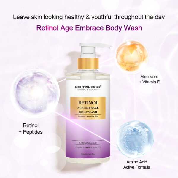 Retinol body wash