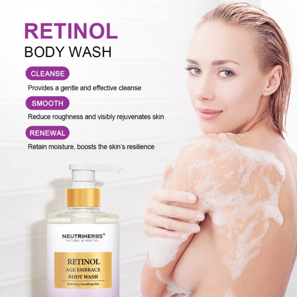 Retinol body wash