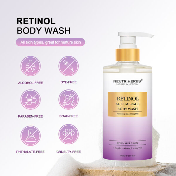Retinol body wash